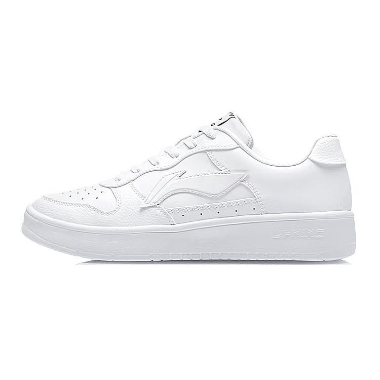 Мужские низкие кеды для скейтборда Li Ning Черно-бело-серые AGCS419-1(Команда47-)