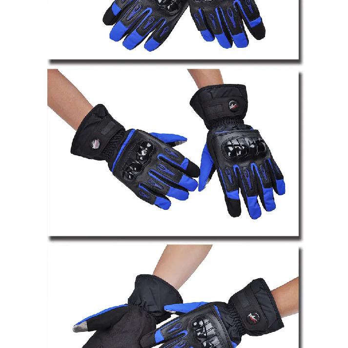 Motorcycle Gloves Winter Warm Waterproof Windproof Protective Gloves 100% Waterproof Guantes Moto Luvas MTV08