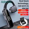New Air Conduction Bluetooth Earphone Single Ear Rotation with Charging Compartment Without Ear Hanging Ear External Sound Large Power