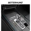 Для BMW X5 F15 Сделано из алькантары Отделка боковой полосы рычага переключения передач центральной консоли салона автомобиля Наклейка Performance Тюнинг-аксессуары