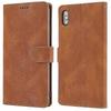 Case cover For Iphone X / Xs Fantasy Classic Skinfeel Calfskin Texture Magnetic Buckle Horizontal Flip Pu Leather Case With Holder & Card Slot & Walle
