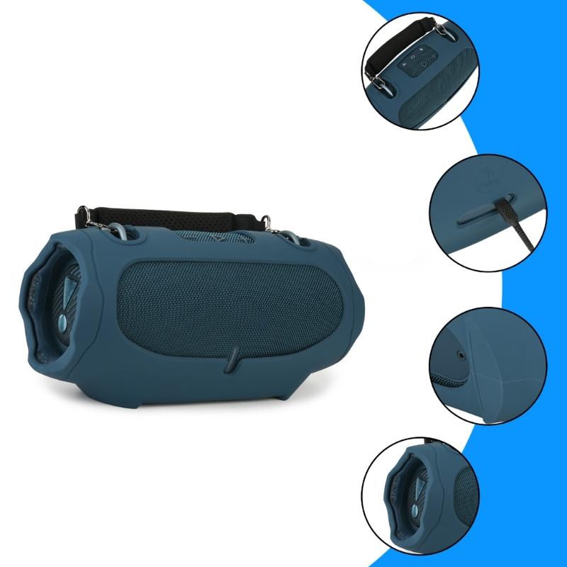 Portable Silicone Cover with Carrying Straps Protective Skin for Xtreme 4 Speakers, Water Resistant