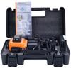 Rosfix Poziomica Laserowa Orange Tiger ROT16L – 16 Linii Laserowych | Zielona Tarcza i Okulary Ochronne | Statyw 43–120 cm