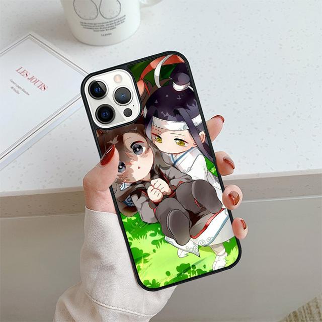 Чехол для телефона "Неукротимый Лань Чжань Вэй Усянь" для iPhone 17 Air 13 12 14 15 16 Чехол для Apple Pro Max Plus Coque