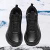 Мужские зимние ботинки большого размера из бархата и хлопка с утеплителем для снега