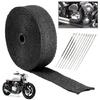 Fiberglass Heat Shield Motorcycle Exhaust Thermal Tape Header Pipe Heat Wrap Tape Thermal Protection Wrap