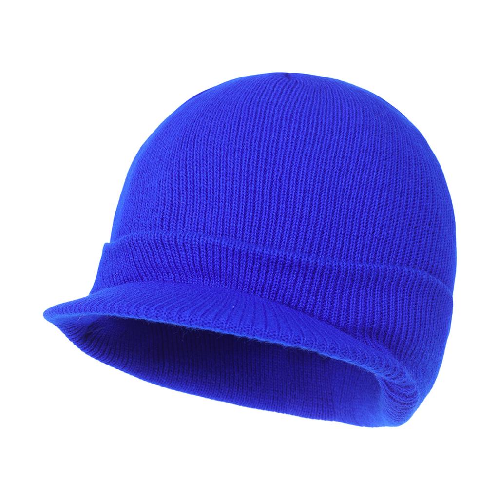 Зимняя, мужская, вязаная шапка, шерстяная шапка с полями, теплая, толстая шапка, подходит для улицы