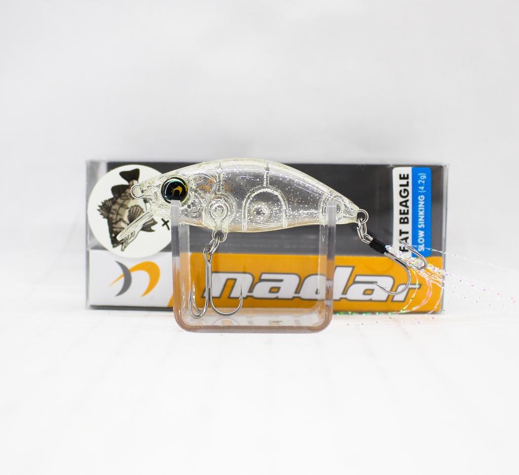 Megabass Nada Fat Beagle SS 4,2 грамма Тонущая приманка Silver Gritter (0495)