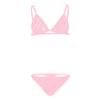 Plus Size Men's 2 Pieces Bikini Suit Gay Cross-Dressing Thongs Bra Lace Sexy See-Through Underwear Suit