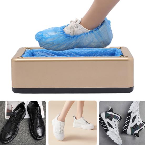 Automatic Shoe Cover Machine Wear-resistant Portable Anti-skid Sponge Rainy Days Office Hospital Factory Home Shoe Cover Dispense