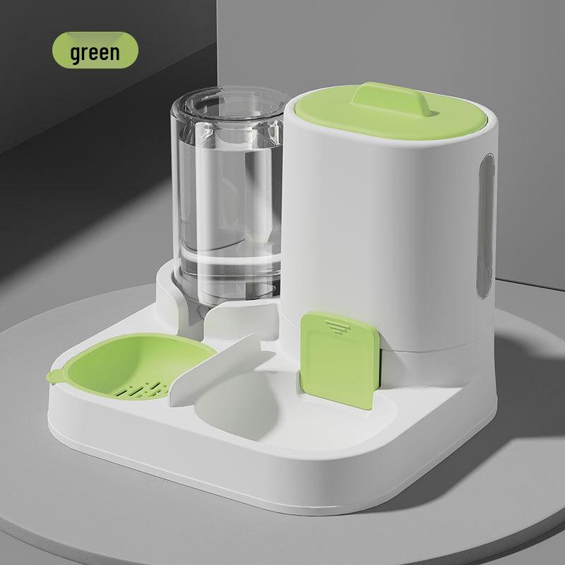 Автоматическая кормушка и поилка для домашних животных большой вместимости, двойные миски для кошек и собак