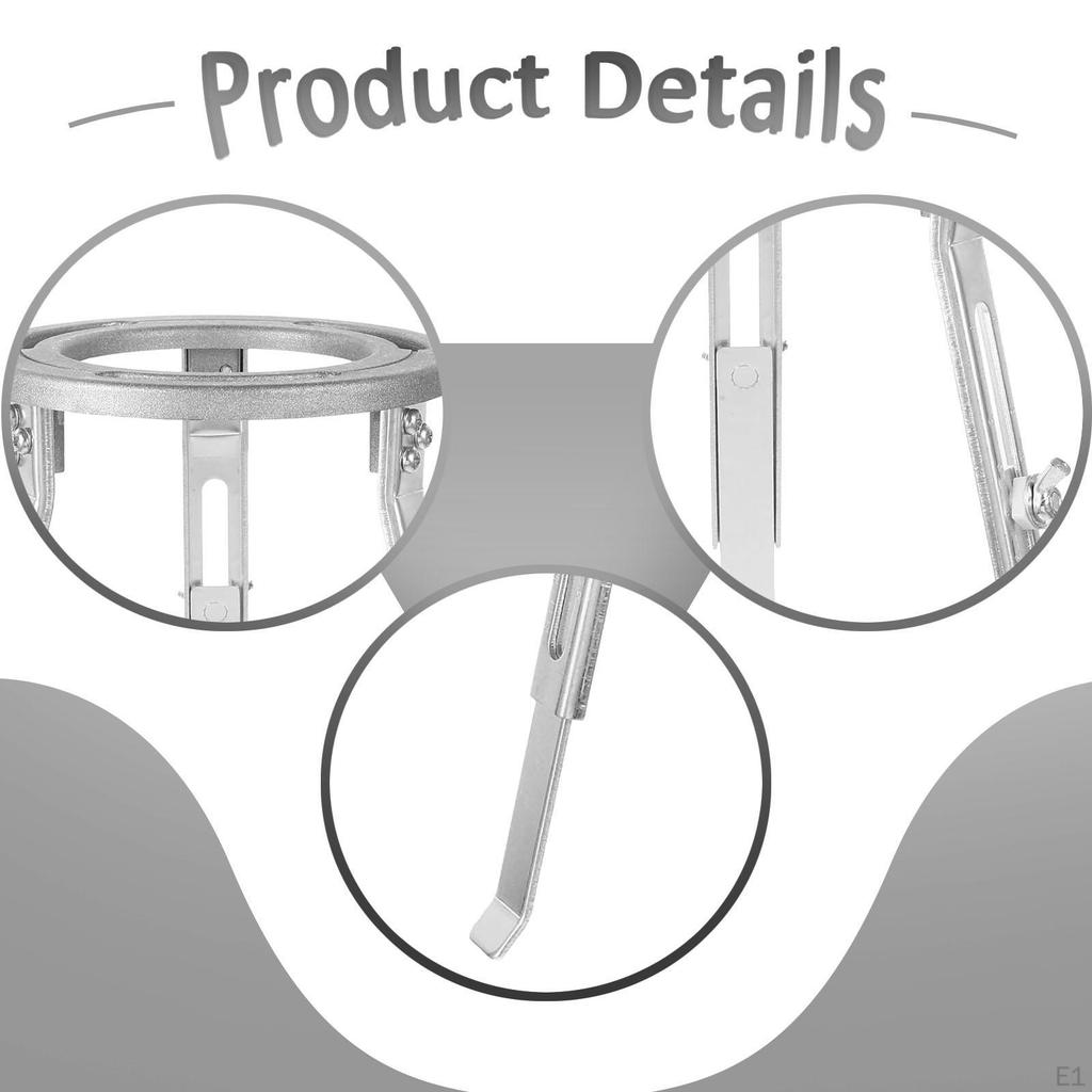 Лабораторный штатив, регулируемая устойчивая алюминиевая сплавная лампа-держатель для эксперимента, принадлежности