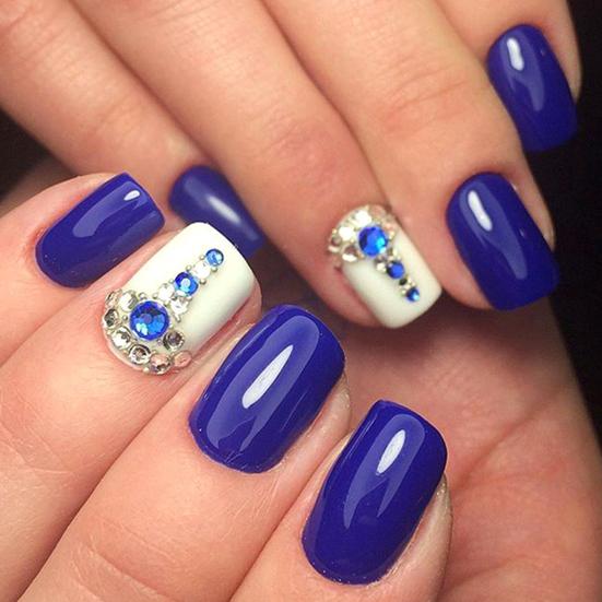 Nail Art Легкий в использовании набор для ногтей со стразами из смолы и кристаллами для ежедневного использования