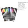 8/12Pcs Whiteboard Pen Magnetic Adsorption Fine Tip Whiteboard Markers with Dry Erase for Office School Home
