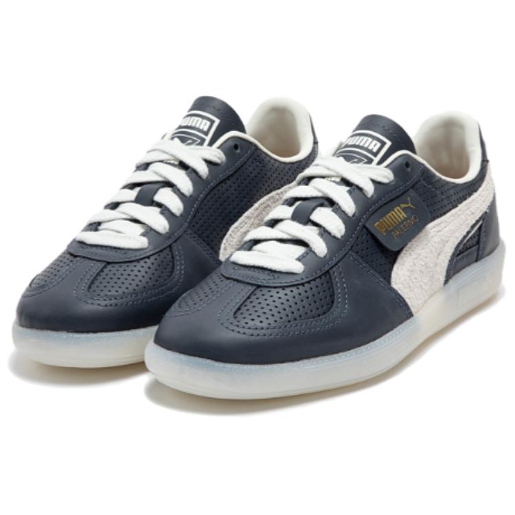 Puma Палермо Ретро Кроссовки Унисекс Темно-синий Белый 398570-01