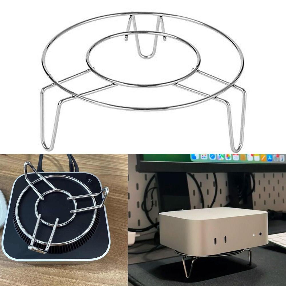 Увеличивающая подставка для настольного компьютера с функцией рассеивания тепла, крепление для док-станции Mac Mini M4/M4 Pro 2024