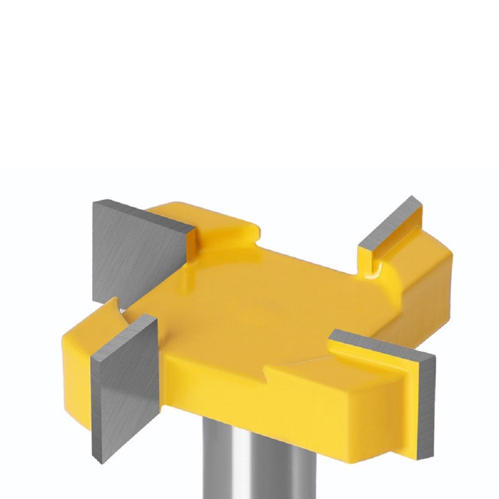 1 шт. x Фреза для выравнивания поверхности 4 зуба хвостовик 1/2" 12,7 мм строгальная 51 мм Новая