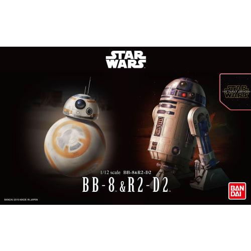 Звездные войны BB-8 и R2-D2 пластиковая модель масштаба 1/12