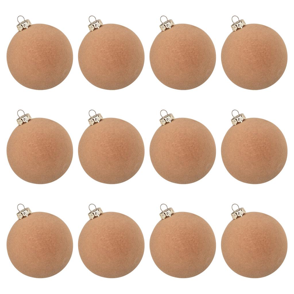 Felt Christmas Ornaments Set 2025 New Arrival Soft Balls Decorations for Christmas Tree Holiday Party Supplies