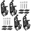 Shovel Mount for Roof Rack,Metal Rubber Clamp Quick Release Tool Mounting Bracket Kit,Shovel Axe Holder for Truck,Overlanding Gear,Boat,Off-Road Roof