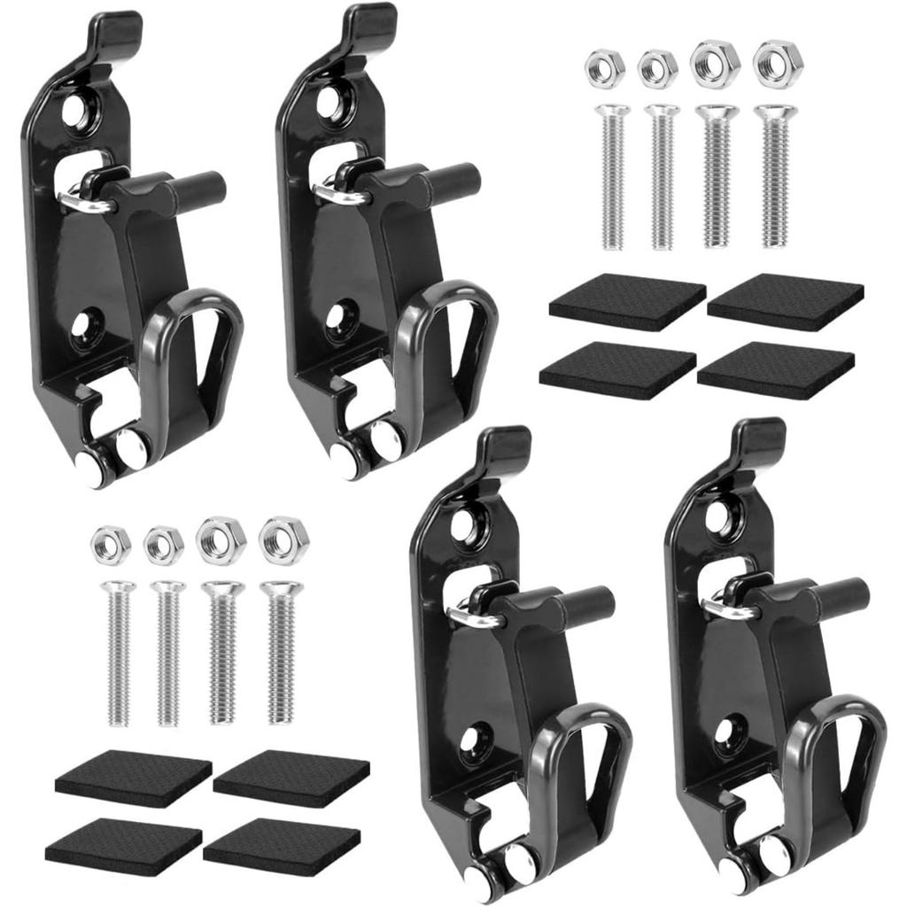 Shovel Mount for Roof Rack,Metal Rubber Clamp Quick Release Tool Mounting Bracket Kit,Shovel Axe Holder for Truck,Overlanding Gear,Boat,Off-Road Roof