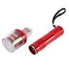 Useful Zinc Alloy Electric Metal Grinder Herb Tabacco Crusher Grinder Cracker Flashlight