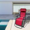 Шезлонг Jardin Exterieur Inclinable 90 x 108 x 66 см Rouge - Marbueno