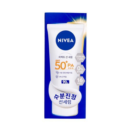 Nivea Sun Protect and Light Peel Perfect Sun Serum SPF50+ PA+++, Korea Sunscreen
