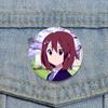 32/44/58 мм Аниме K-ON! Булавки ручной работы, круглые, мультяшные, милые, застегивающиеся броши для рюкзака, одежды, аксессуаров, украшений для коллекции аниме