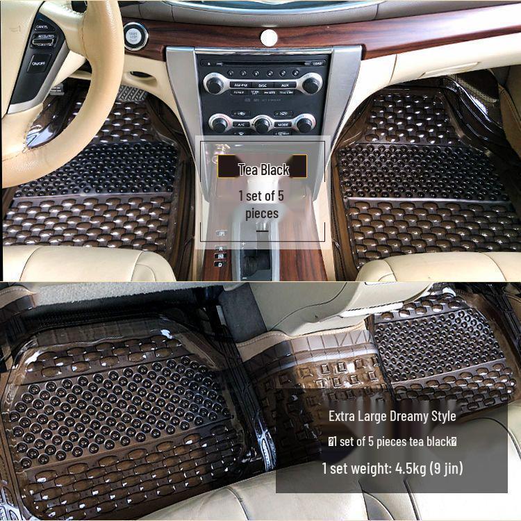 Экологичный Прозрачный Нескользящий Водонепроницаемый Коврик для Пола Автомобиля