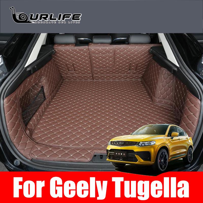 Car Trunk Mats Waterproof Boot Carpets Car Mat Interior For Geely Tugella 2022