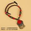 Xizang Retro Fringed Headdress, Forehead, Bohemian Collarbone Necklace, Pendant, Travel Photo Hair Jewelry, Women
