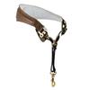 Adorence Premium Saxophone Strap (Handmade, Breathable Pads and Metal Hooks) - Ergonomic Cervical Strap Pad - Brown