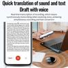 128GB Mini Activated Voice Recorder Audio Dictaphone with Real-Time Transcription & Translation 8-64GB Sound Record MP3 Player