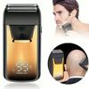 Hair Shaver Double Blades Shaver Electric Shaver Razor For Men Close Bald Head Barber Shaver Trimmer Cordless