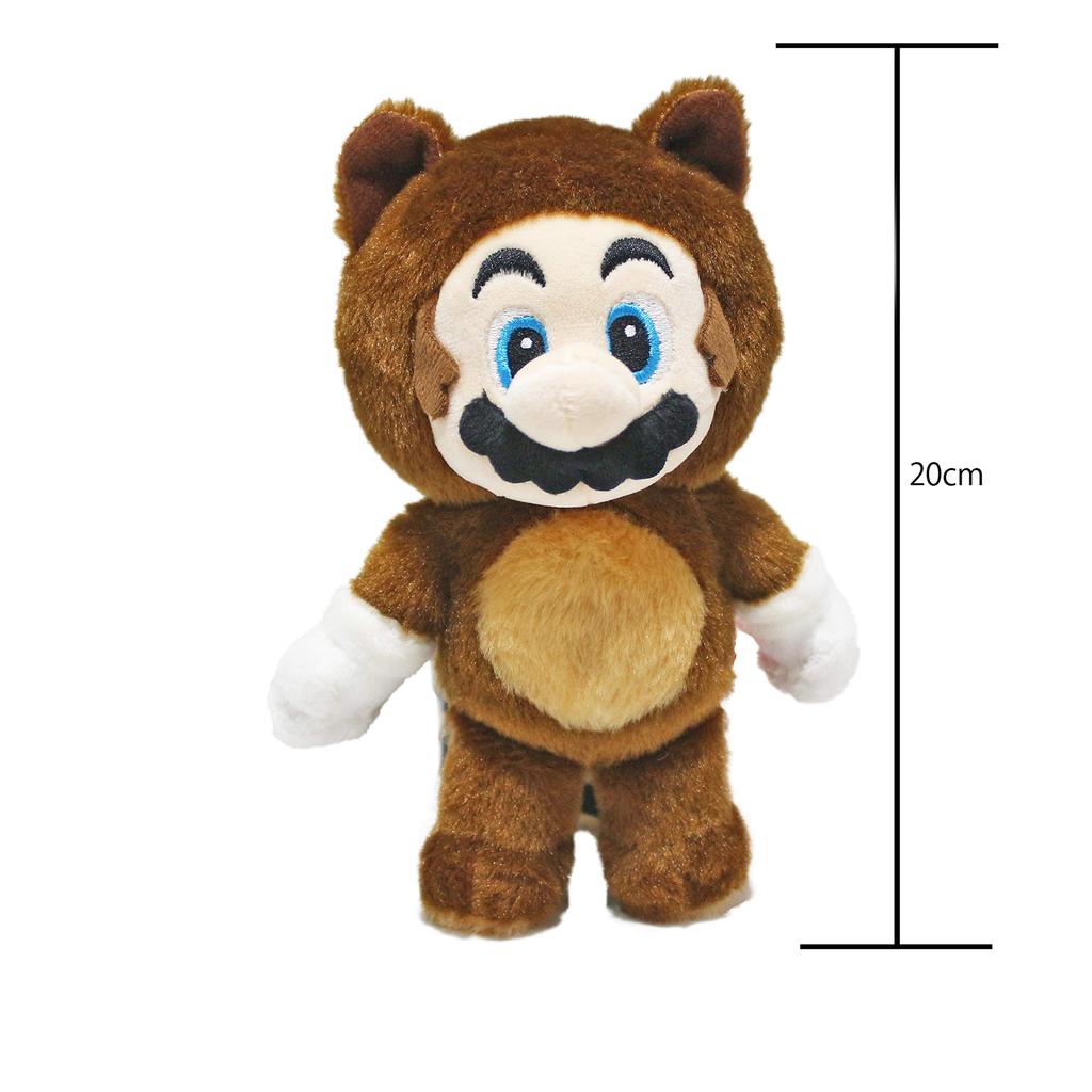 Nintendo Super Mario Power-Up Mascot Ball Chain Plush Toy Tanuki Mario Nintendo TOKYO Exclusive