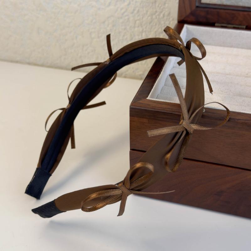 Повязки на голову с бантом, корейские обручи для волос, повязки для женщин, милые девушки, однотонные повязки на голову, аксессуары для волос, головные уборы