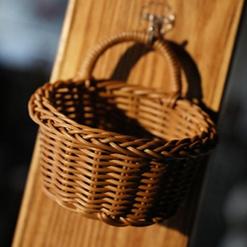 Элегантная кухонная корзина для хранения Модный аксессуар для организации мелких предметов Хозяйственные товары для дома и офиса Ежедневное использование