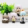 Frieren: Beyond Journey's End Anime Himmel Small Figure Caspule In Stock Cartoon Lovely Ornaments Birthday Gift Kid Toys