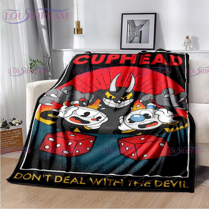 Мультяшное милое одеяло с принтом в виде чашки, пододеяльник для дивана, дорожное постельное белье, фланелевое одеяло, легкое дорожное покрывало