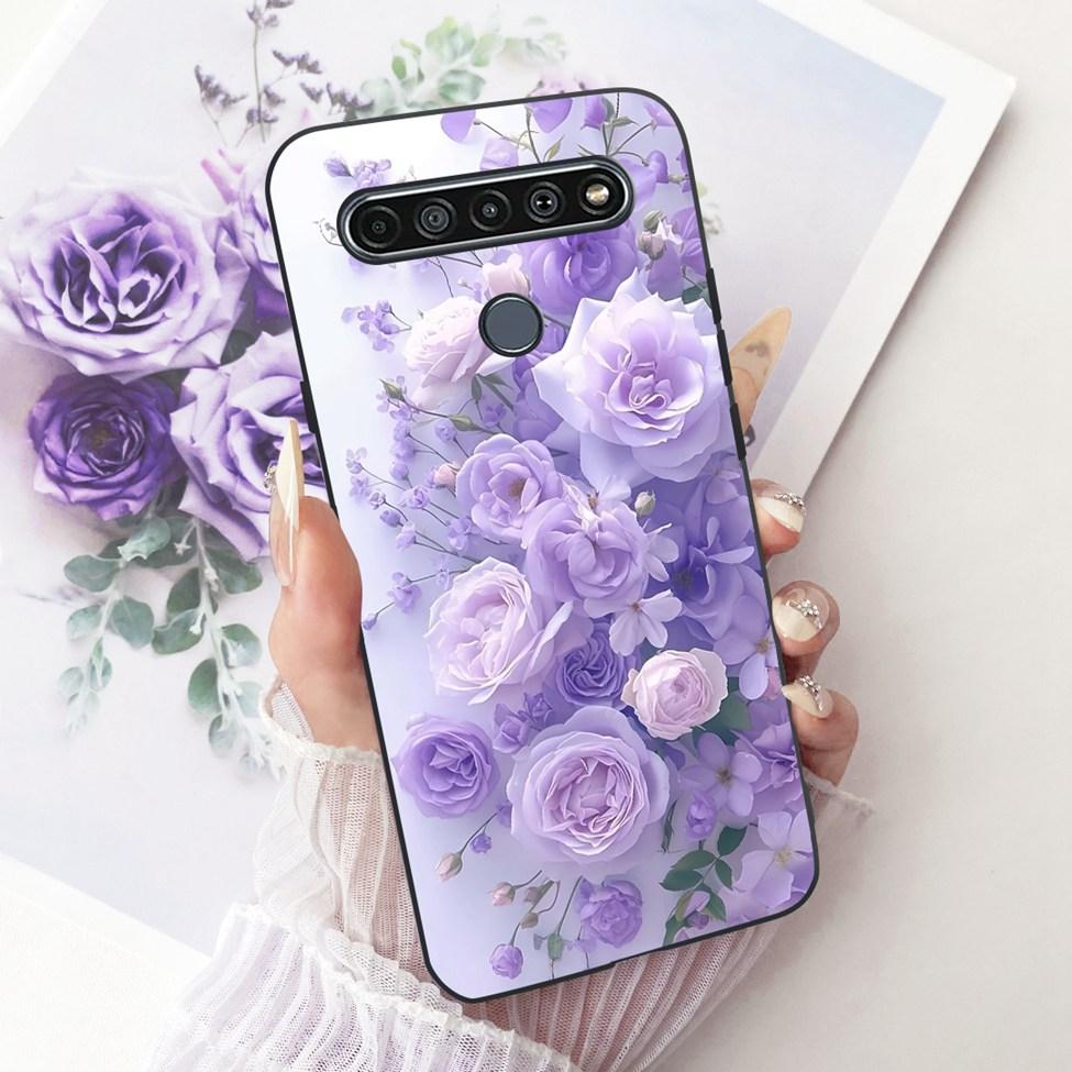Casing For LG K41S 2020 Cover Silicone Cute Fashion Butterfly Funny Painted Phone Case LM-K410 LMK410EMW LM-K410EMW