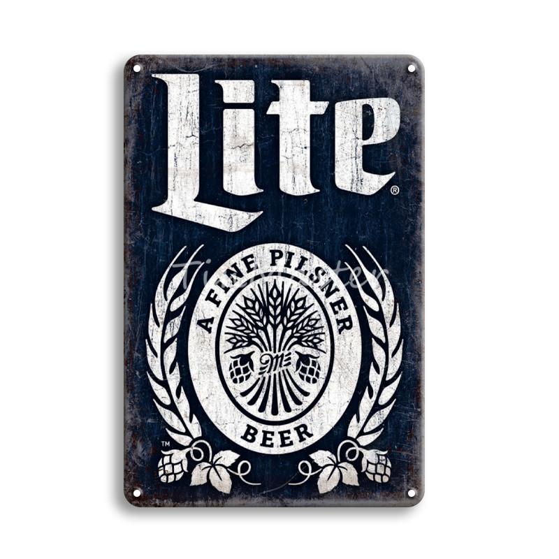 Коктейль Guinness Corona, ром, металлическая вывеска, жестяная вывеска, винтажный вид, украшения для домашнего бара, аксессуары, настенные художественные постеры и принты