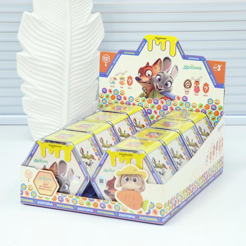 Nick Zootopia Judith Plush Toys Blind Boxes Dolls Pendants Decorations Backpacks