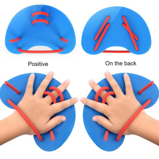 Плавники для плавания для детей, регулируемые силиконовые ласты для плавания на коленях, детские вспомогательные лопатки для дайвинга, аксессуары для тренировок в бассейне