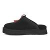 UGG Кожаные легкие удобные детские тапочки Детские тапочки черные 1153053K-BLK