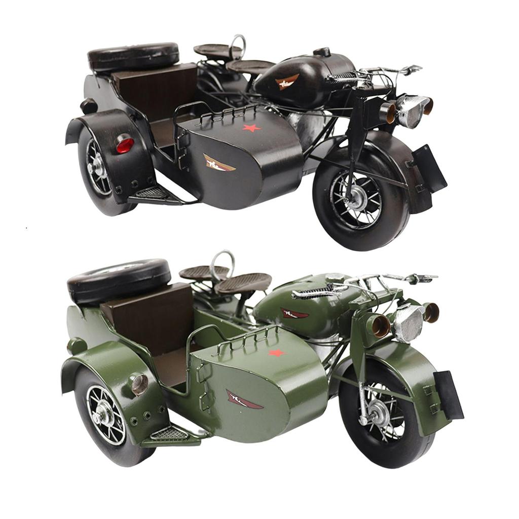 Miniature Model Tricycle Motorcycle Model Micro Landscape Desk Decor