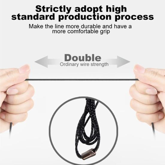 Motorcycle Motorbike Helmet 3.5mm Wire Control Music Headphone Headset with Mic