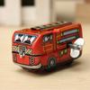 Cute Mine Vintage Fire Chief Firefighter Car Truck Clockwork Wind Up Tin Toys 1 Pc