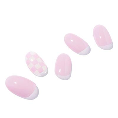 Наклей и запеки UUUUU Розовые гелевые ногти Bad Girl