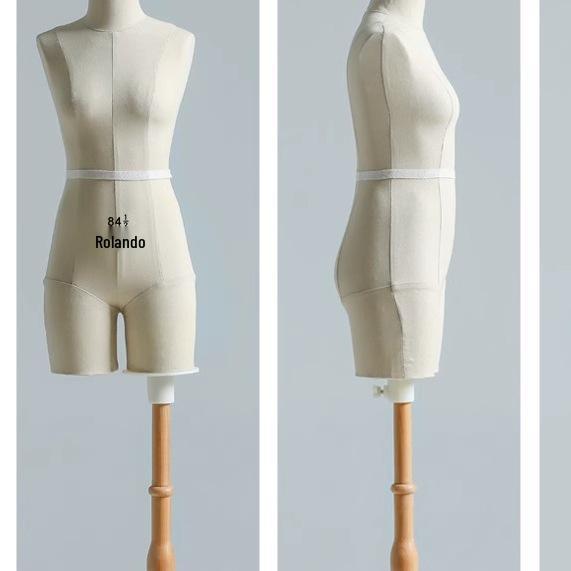 Манекен для обучения дизайну одежды в четверть масштаба с ногами - Булавочный манекен для студенческой одежды